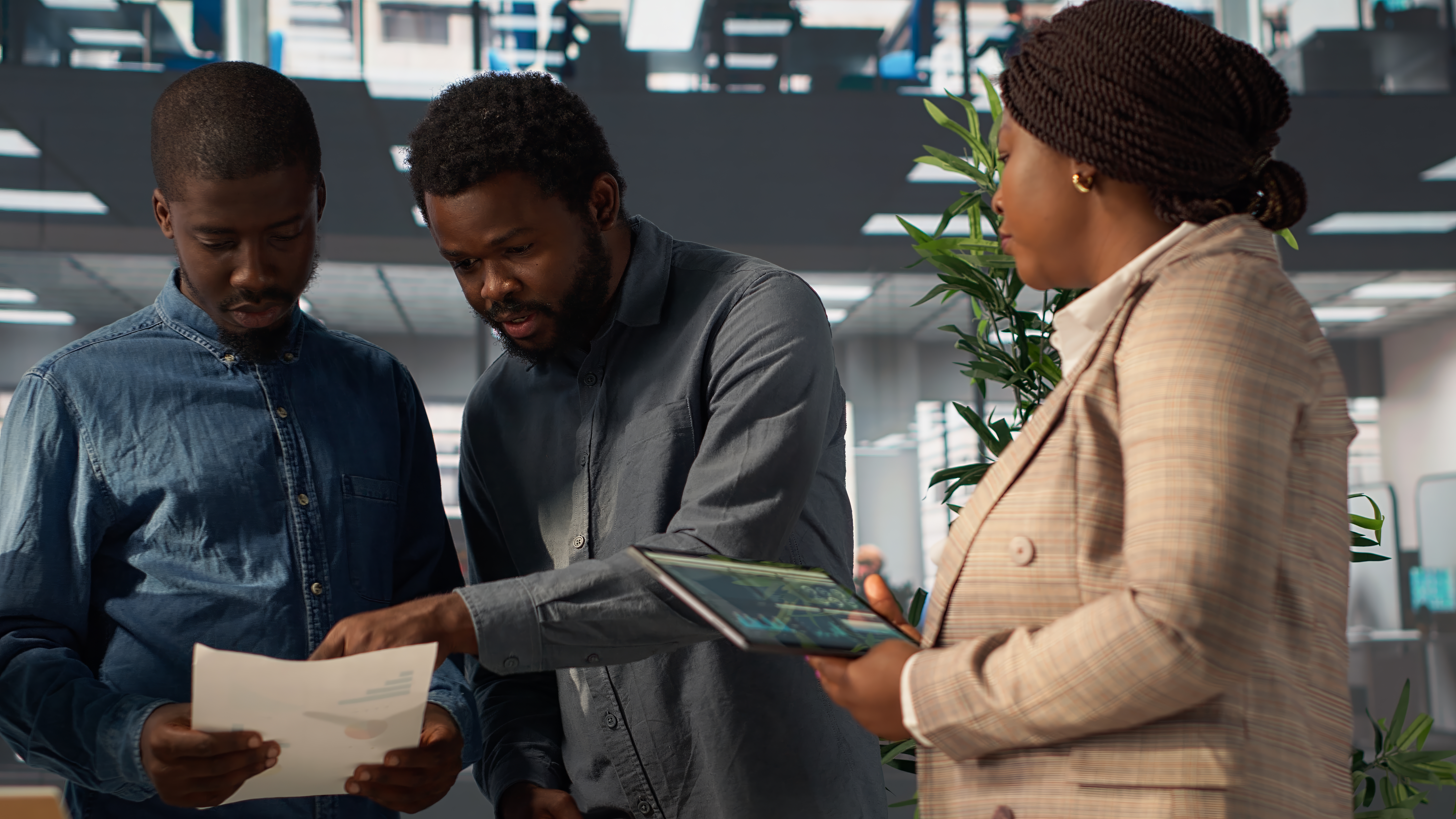 Notre équipe au travail